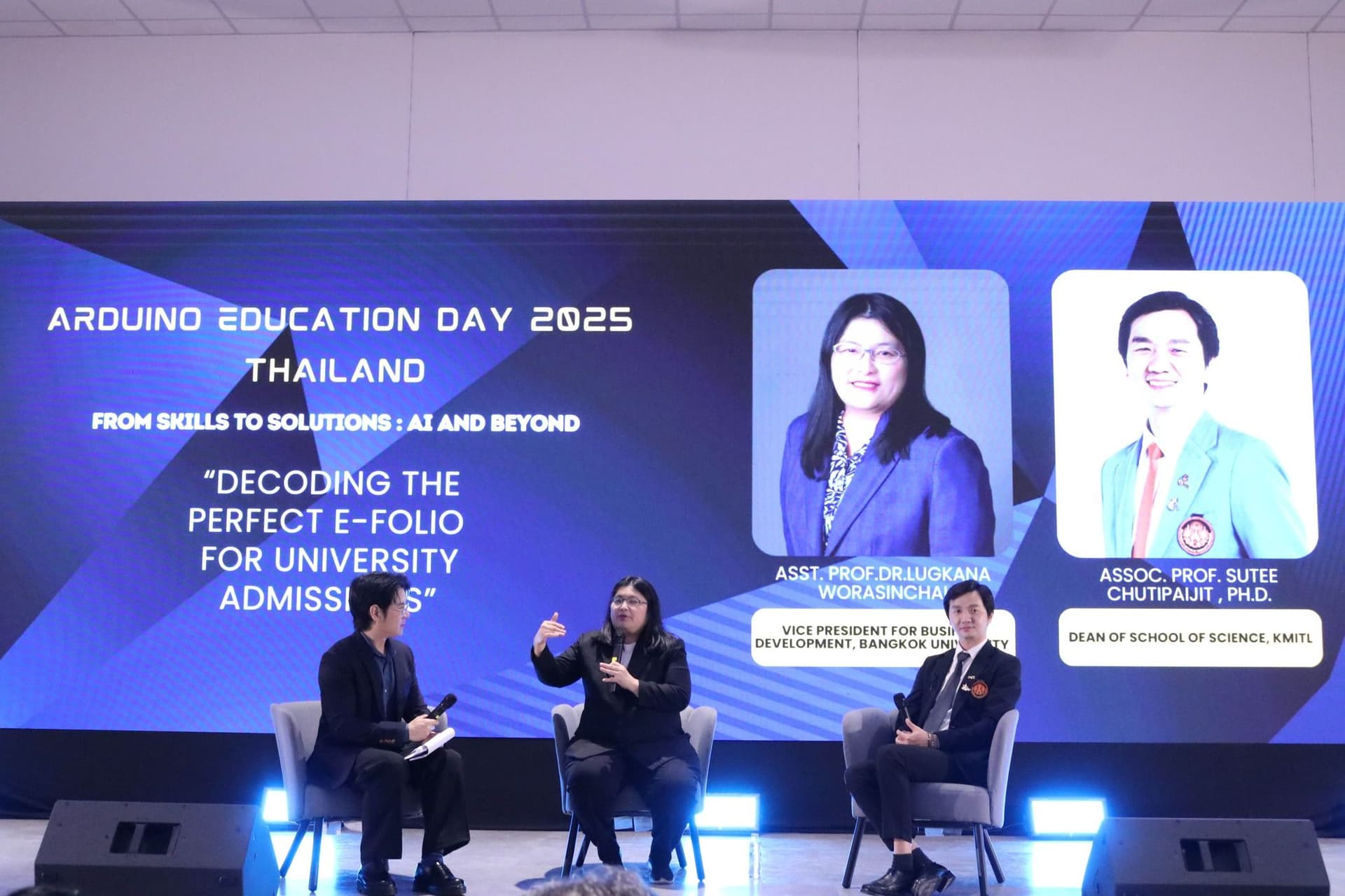 #วิดยาลาดกระบัง เข้าร่วมงาน Arduino Education Day Thailand 2025
ภายใต้ธีม “From Skills to Solutions: AI and Beyond” 🤖✨